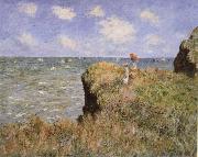 Clifftop Walk at Pourville Claude Monet